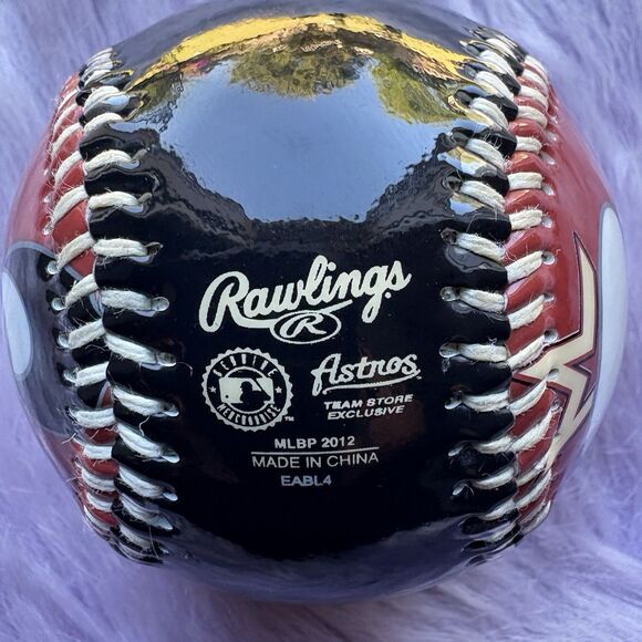 Houston Astros Souvenir Collectible- 2012 Team Graphic Baseball: Hard‑to‑Find - Picture 7 of 9